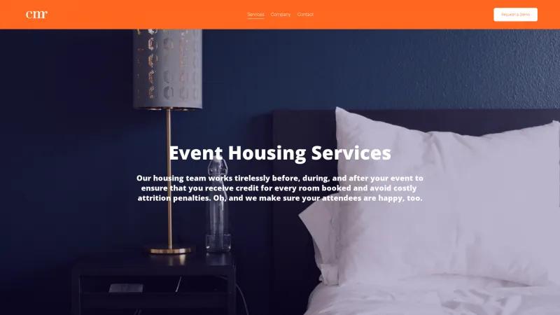 Homepage of CMR Housing