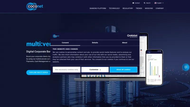 Homepage of CoCoNet