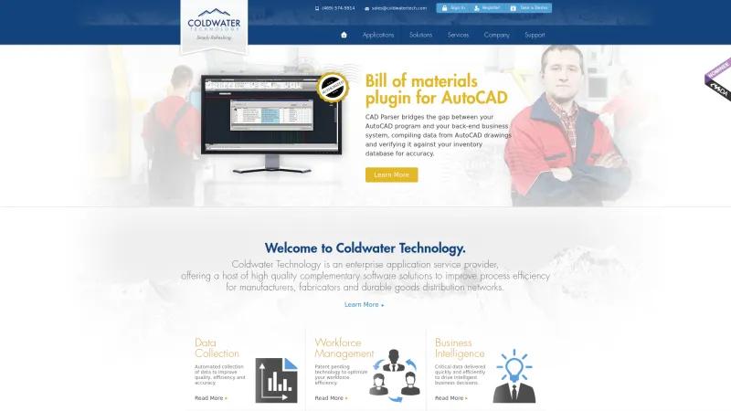 Homepage of CAD Parser