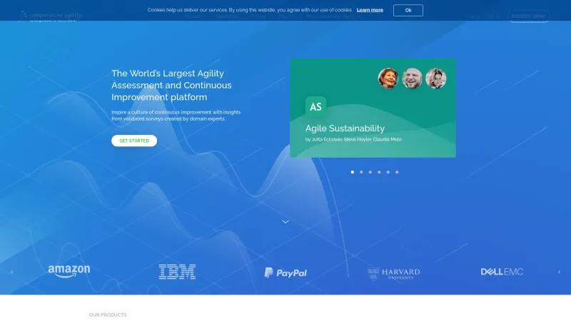 Homepage of Comparative Agility