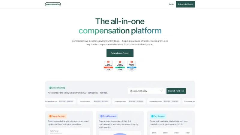 Homepage of Comprehensive