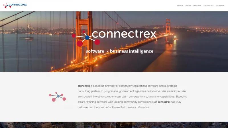 Homepage of Connectrex