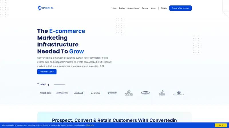 Homepage of Convertedin