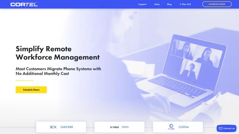 Homepage of C-Flex