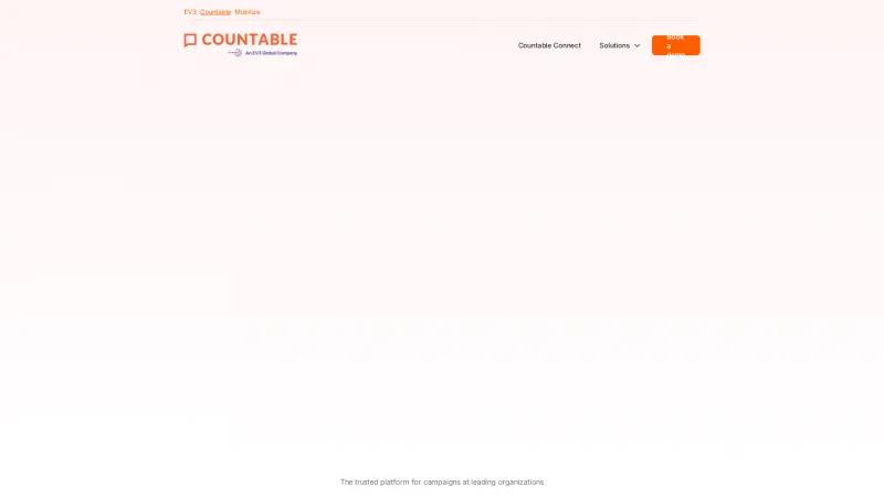 Homepage of Countable