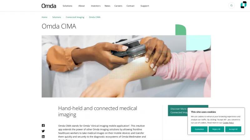 Homepage of CSAM CIMA