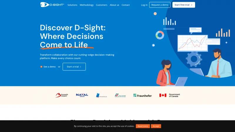 Homepage of D-Sight - CDM