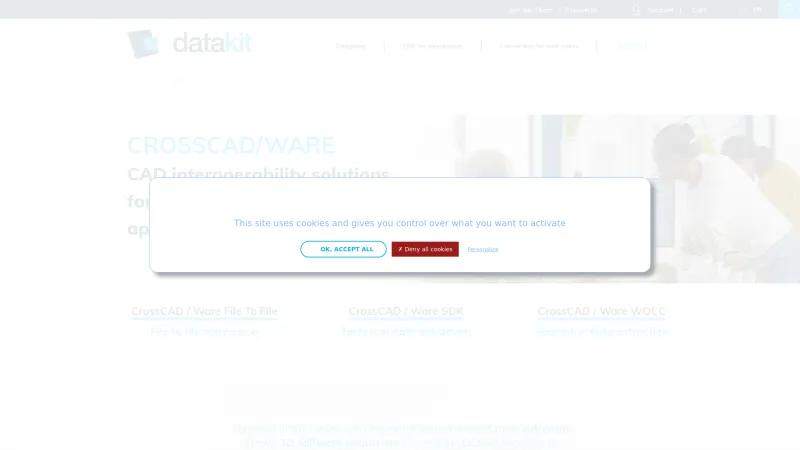 Homepage of CrossCad/Ware