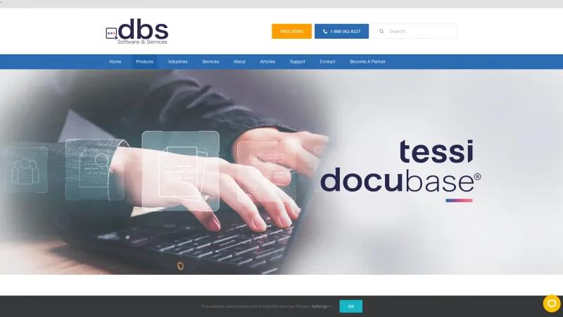 Homepage of DOCUBASE