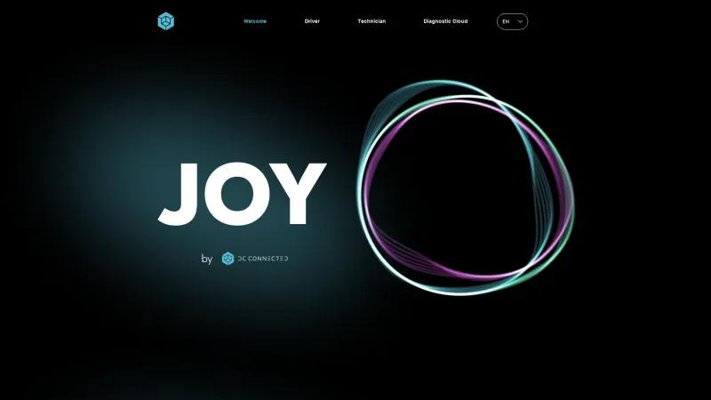 Homepage of JOY