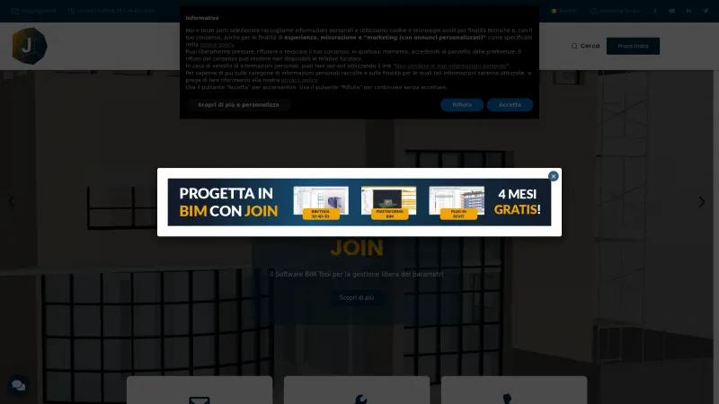 Homepage of JOIN