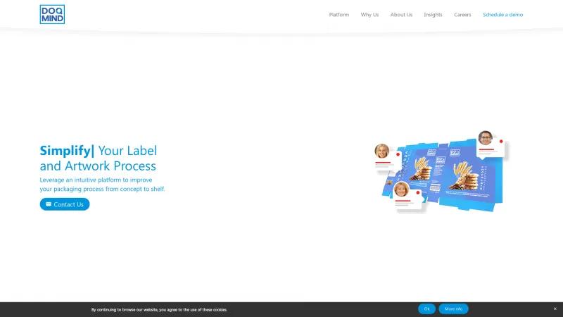 Homepage of DOQMIND