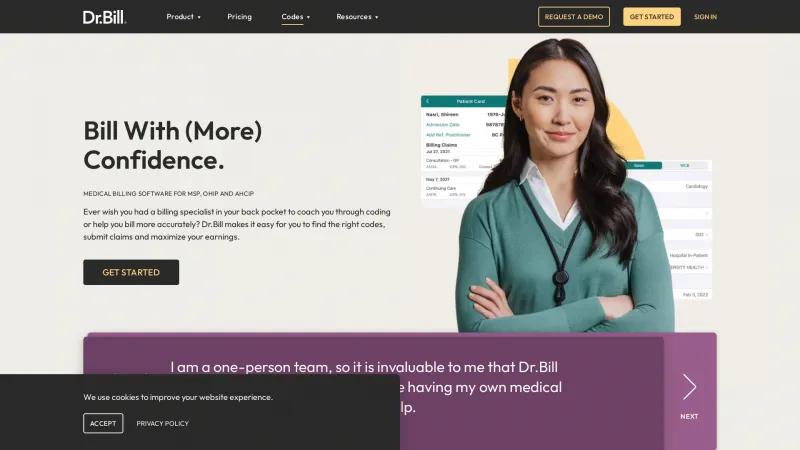 Homepage of Dr. Bill