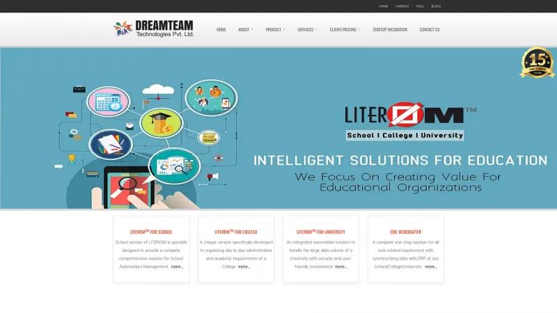 Homepage of LITEROM