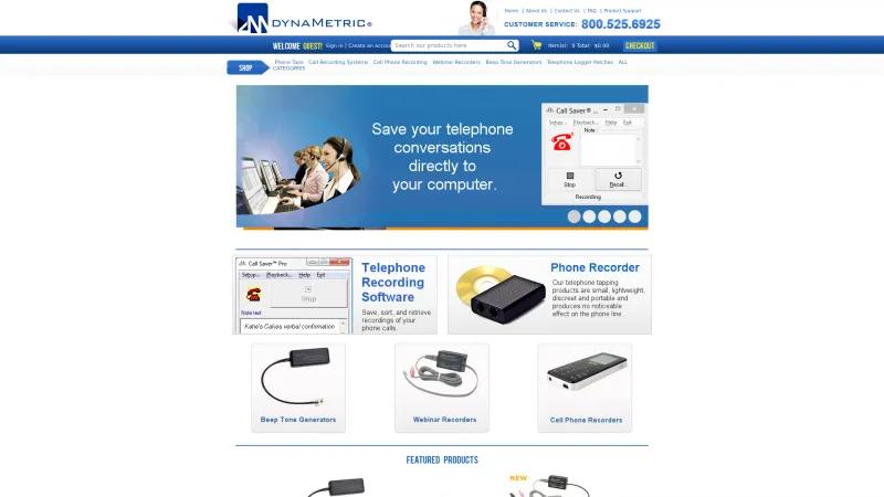 Homepage of Call Saver Pro