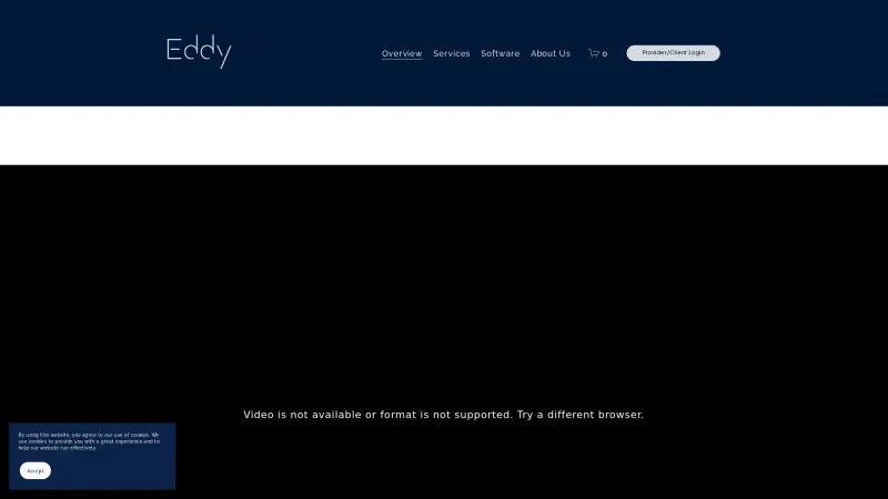 Homepage of EddyCore