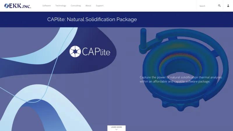 Homepage of CAPlite