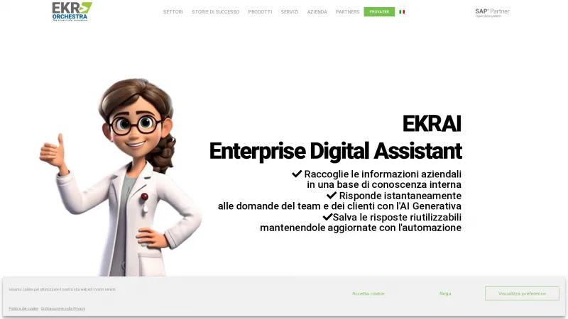 Homepage of EKR Orchestra