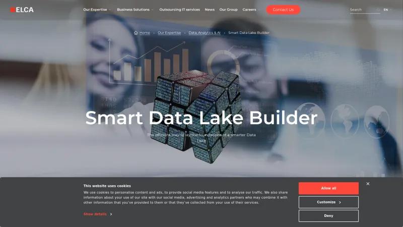 Homepage of ELCA Smart Data Lake Builder