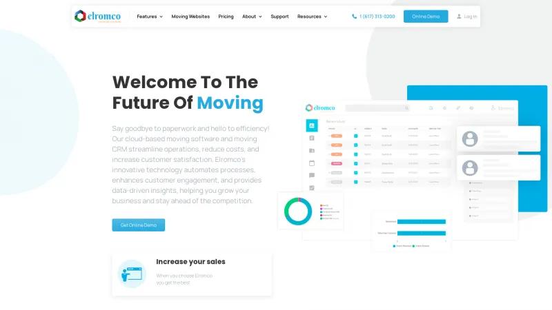 Homepage of Elromco