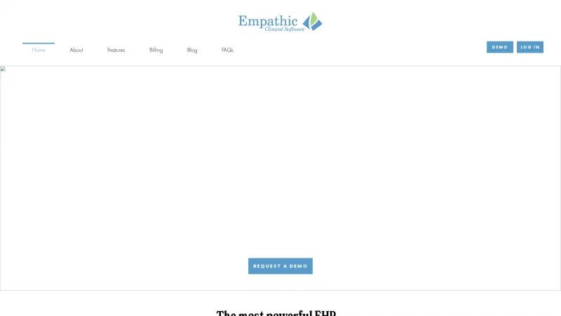 Homepage of Empathic