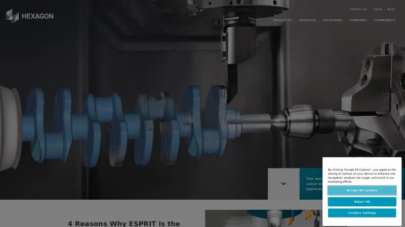 Homepage of ESPRIT