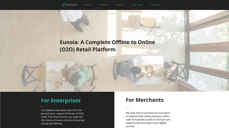 Homepage of Eunoia