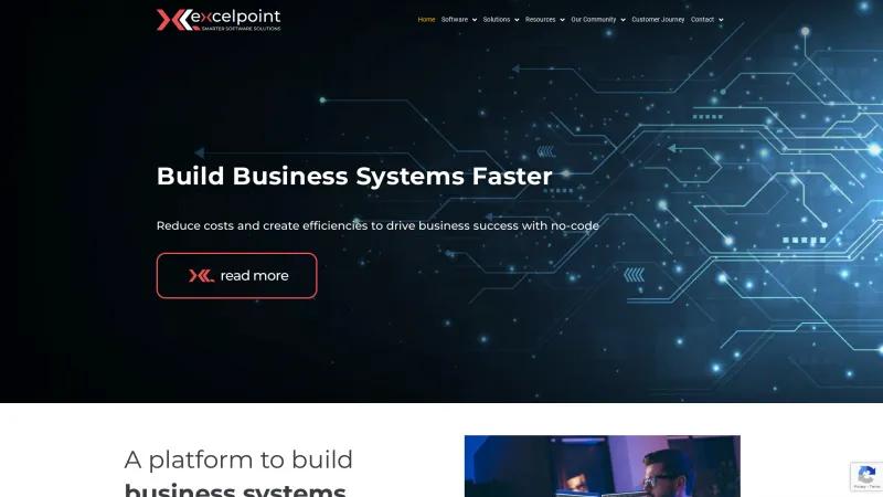 Homepage of Excelpoint