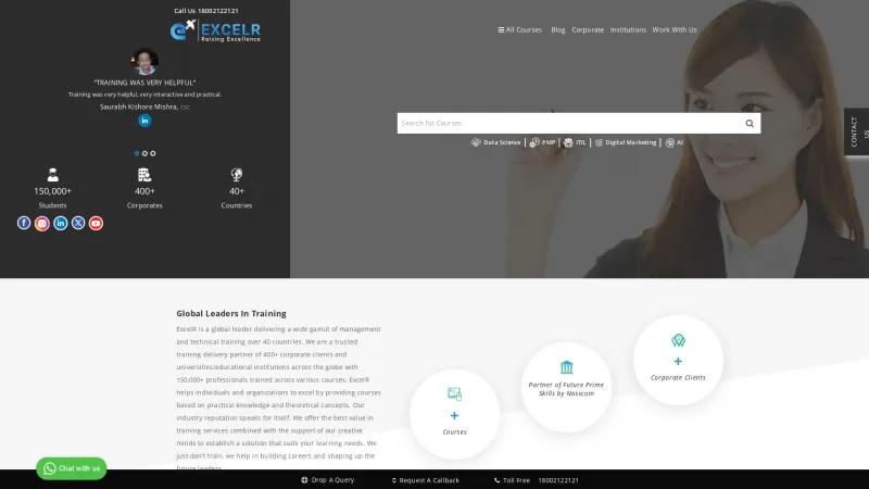 Homepage of ExcelR