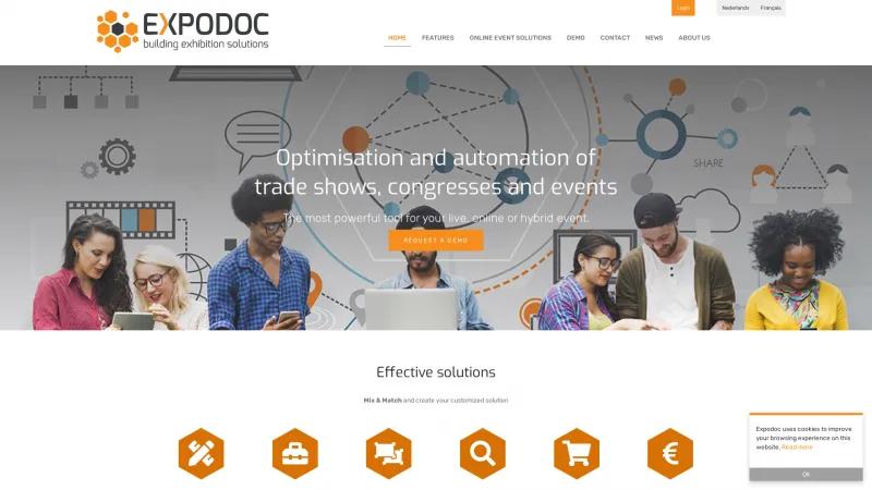 Homepage of Expodoc