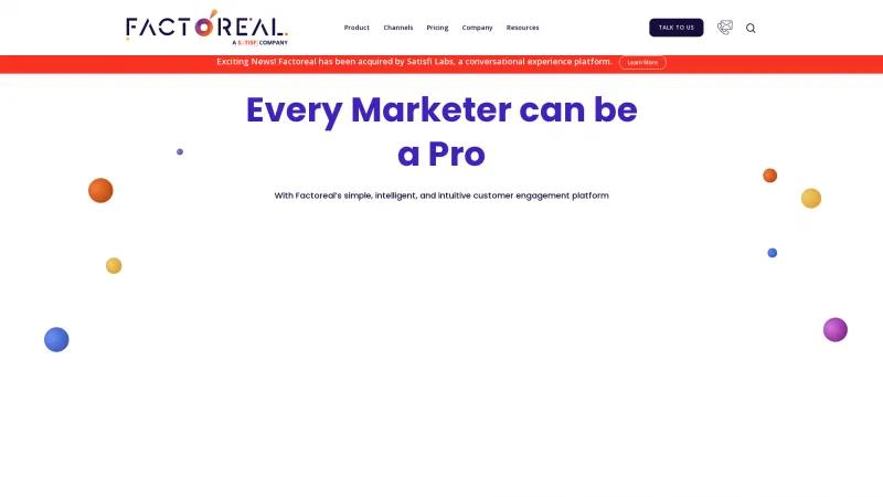 Homepage of Factoreal