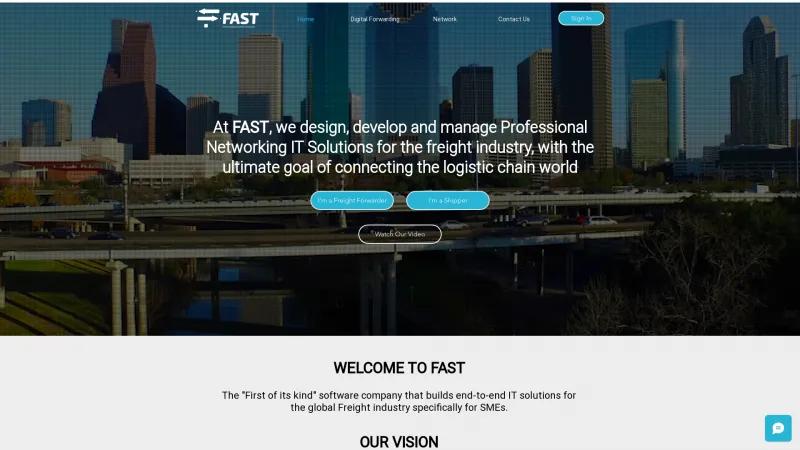 Homepage of FAST