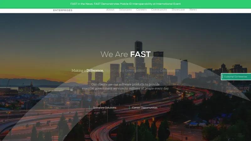 Homepage of FastCore