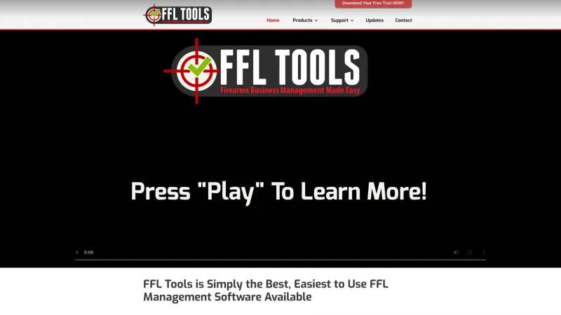 Homepage of FFL Tools