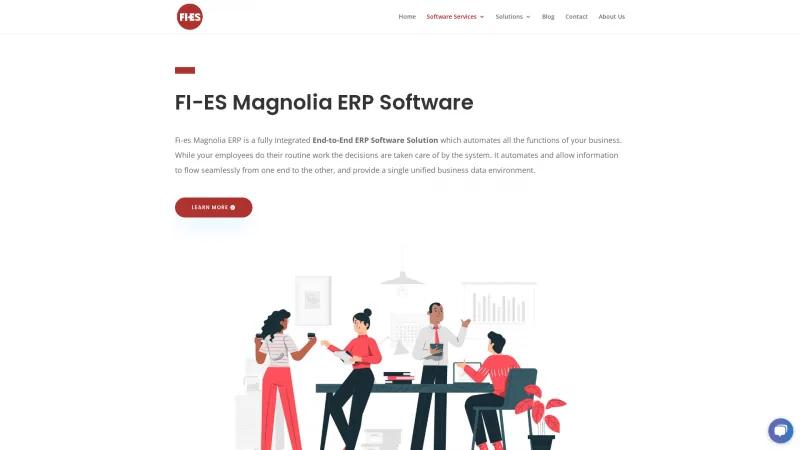 Homepage of Fi-es Magnolia