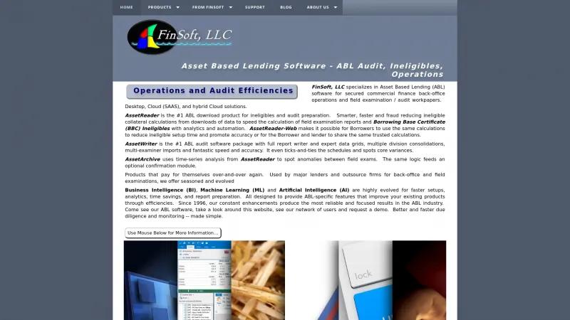 Homepage of AssetArchive