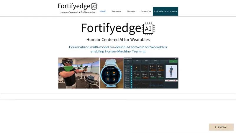 Homepage of Fortifyedge IoT Platform