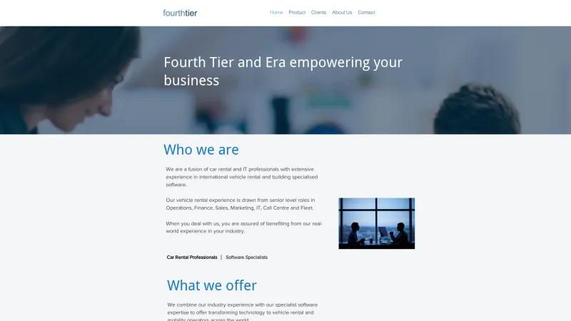 Homepage of Era