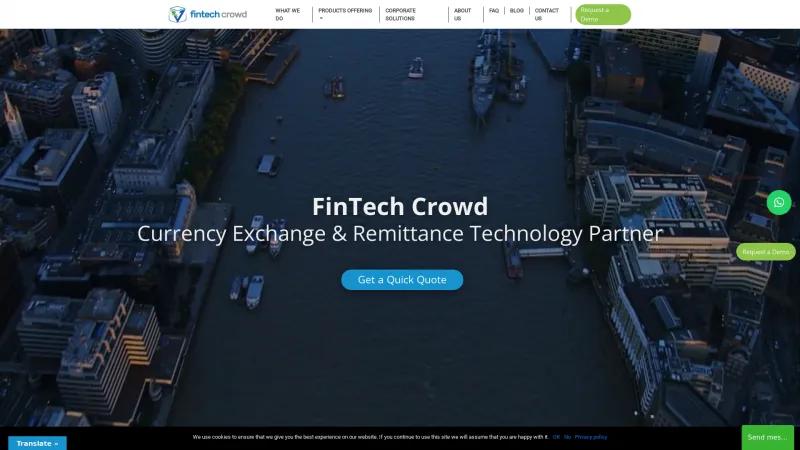 Homepage of Money Exchanger