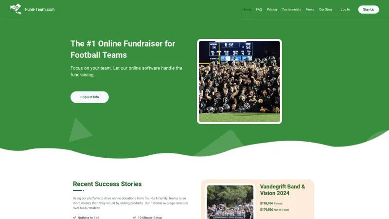 Homepage of Fund-Team