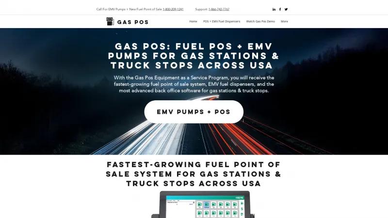 Homepage of Gas Pos