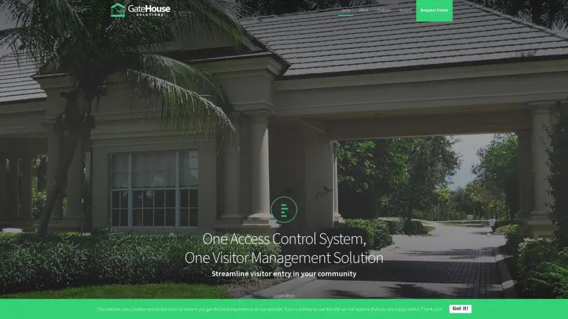 Homepage of Gatehouse Solutions