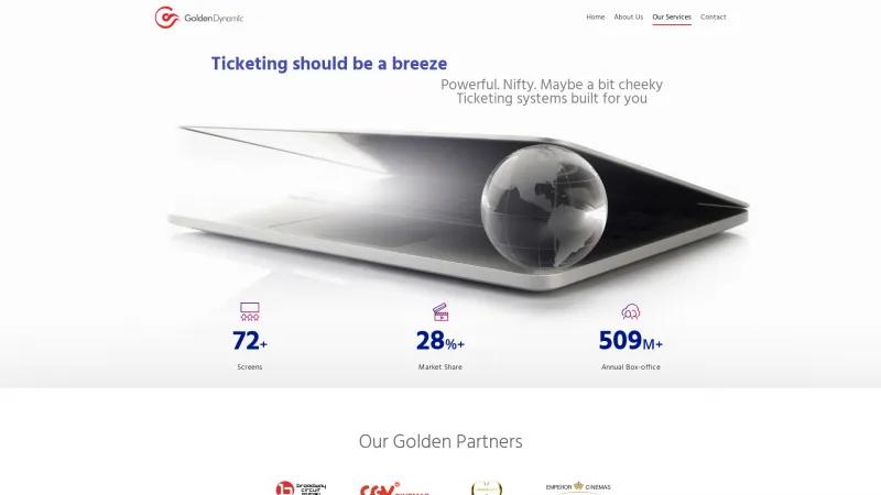 Homepage of Golden Dynamic