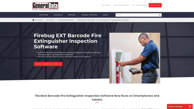 Homepage of Firebug EXT