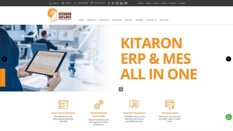 Homepage of KITARON