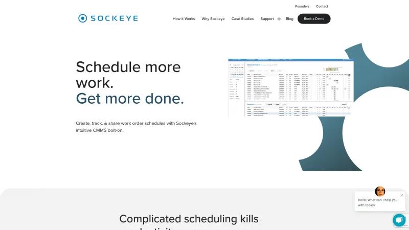 Homepage of Sockeye