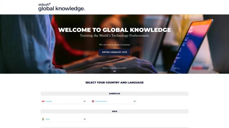 Homepage of Global Knowledge