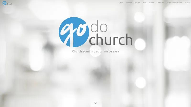 Homepage of GoDoChurch