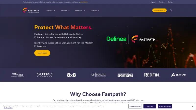 Homepage of Fastpath