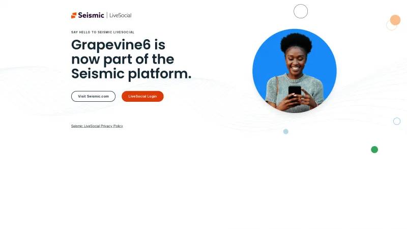 Homepage of Grapevine6